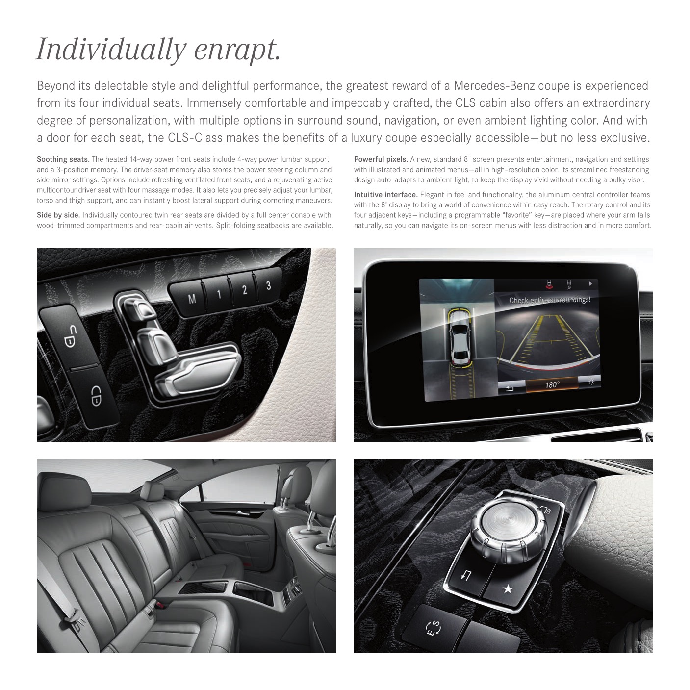 2015 Mercedes-Benz CLS-Class Brochure Page 4